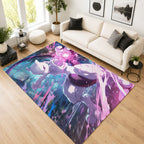 Pokemon Mewtwo Psychic Power Area Rug 2