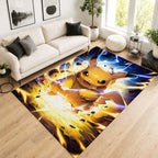 Pokemon Pikachu Lightning Strike Area Rug