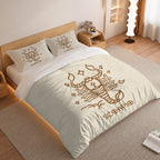 Scorpio Minimalist Boho Line Art Duvet Cover Bedding Set 2