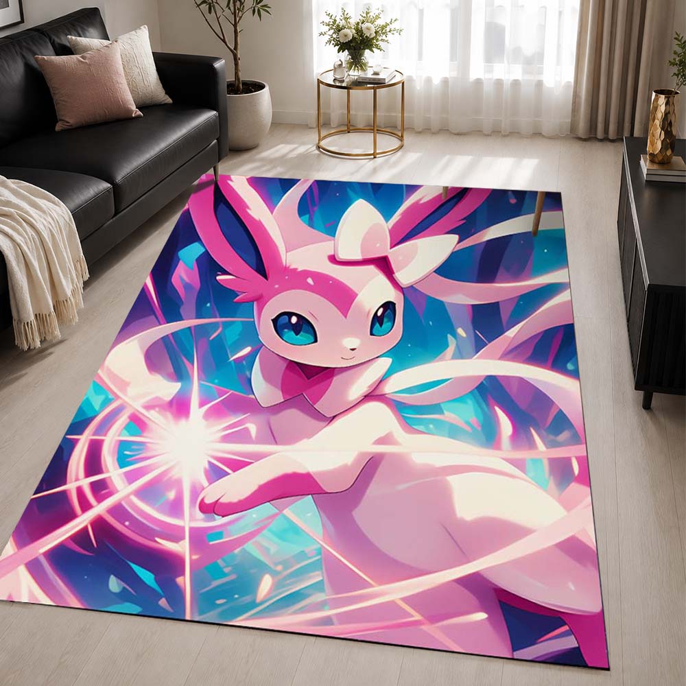 Sylveon Pokemon 11 Area Rug - Pokemon Floor Mat