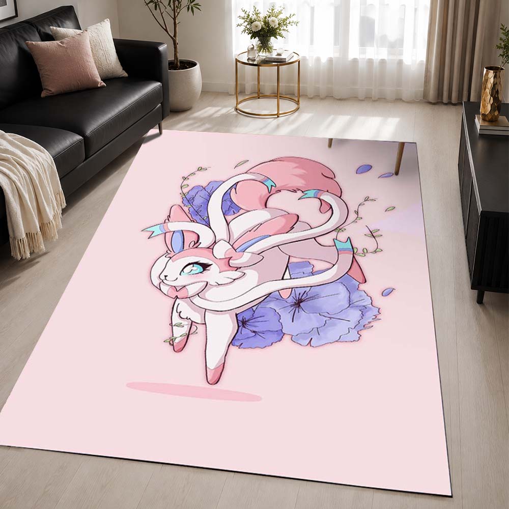 Sylveon Pokemon 7 Area Rug - Pokemon Floor Mat