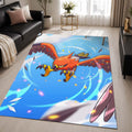 Talonflame Pokemon 3 Area Rug - Pokemon Floor Mat