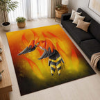 Talonflame Pokemon 4 Area Rug - Pokemon Floor Mat 2