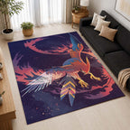 Talonflame Pokemon 7 Area Rug - Pokemon Floor Mat 2