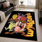 Taz Tasmania Looney Tunes 01 Area Rug - Looney Tunes Floor Mat