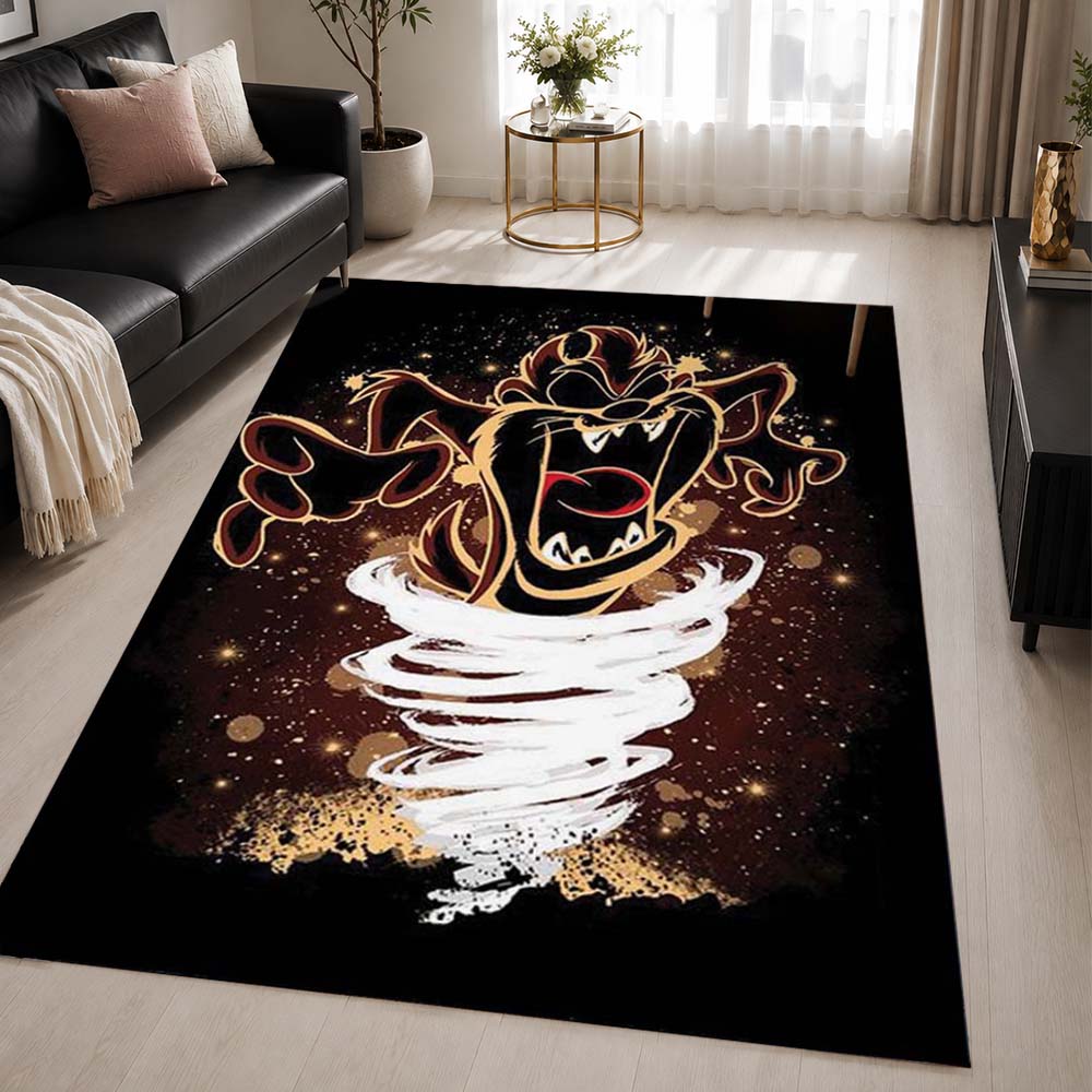 Taz Tasmania Looney Tunes 02 Area Rug - Looney Tunes Floor Mat