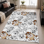Taz Tasmania Looney Tunes 03 Area Rug - Looney Tunes Floor Mat