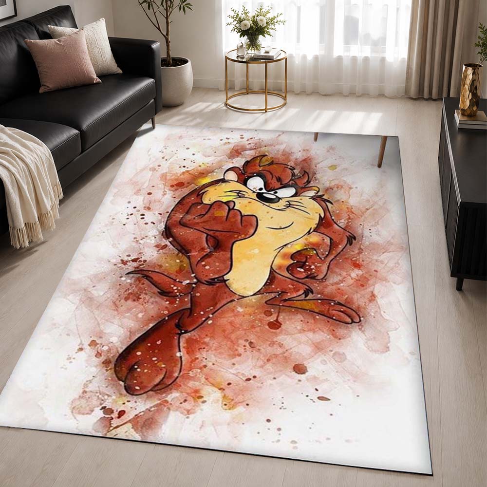 Taz Tasmania Looney Tunes 04 Area Rug - Looney Tunes Floor Mat
