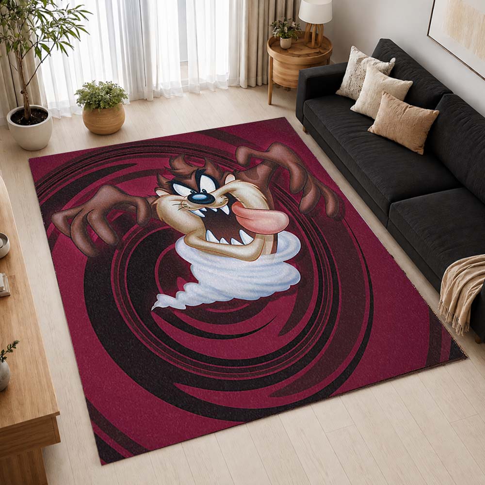 Taz Tasmania Looney Tunes 06 Area Rug - Looney Tunes Floor Mat 2