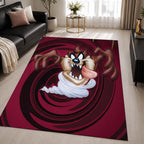 Taz Tasmania Looney Tunes 06 Area Rug - Looney Tunes Floor Mat