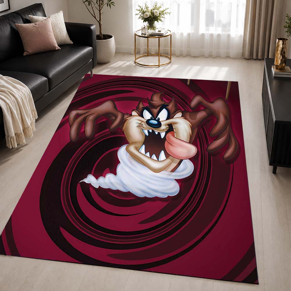 Taz Tasmania Looney Tunes 06 Area Rug - Looney Tunes Floor Mat