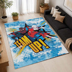 Team Up Spider man 1 Area Rug - Spider-Man Floor Mat 2