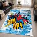 Team Up Spider man 1 Area Rug - Spider-Man Floor Mat