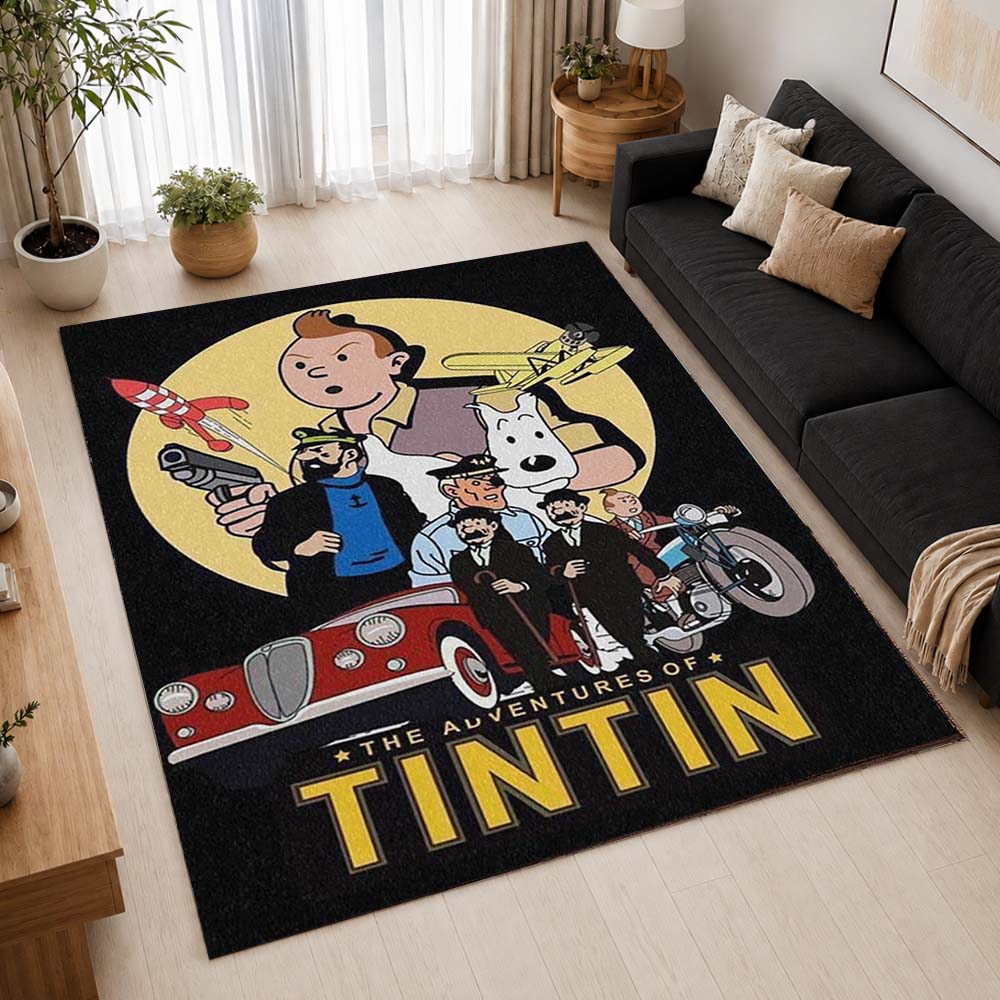 The Adventures of Tintin 1 Area Rug - The Adventures of Tintin Floor Mat 2