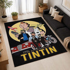 The Adventures of Tintin 1 Area Rug - The Adventures of Tintin Floor Mat 2