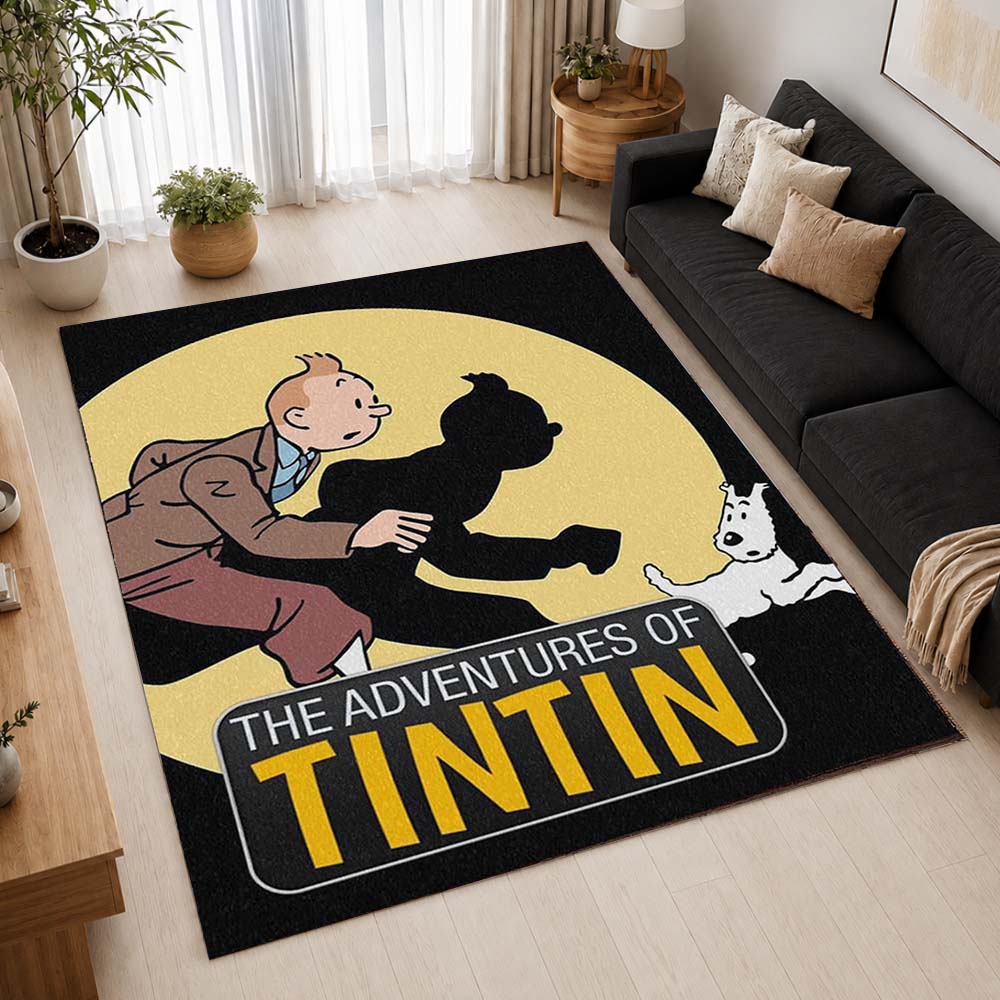 The Adventures of Tintin 2 Area Rug - The Adventures of Tintin Floor Mat 2
