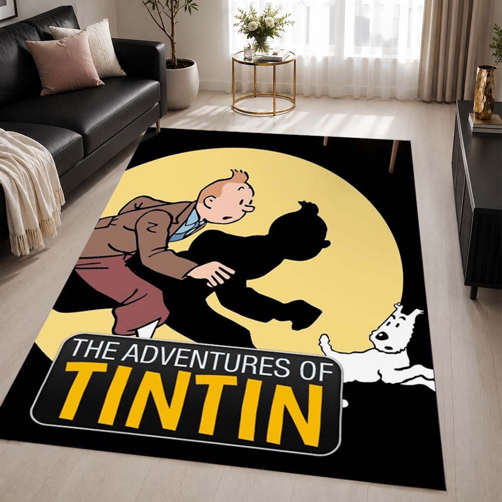 The Adventures of Tintin 2 Area Rug - The Adventures of Tintin Floor Mat