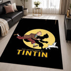 The Adventures of Tintin 3 Area Rug - The Adventures of Tintin Floor Mat