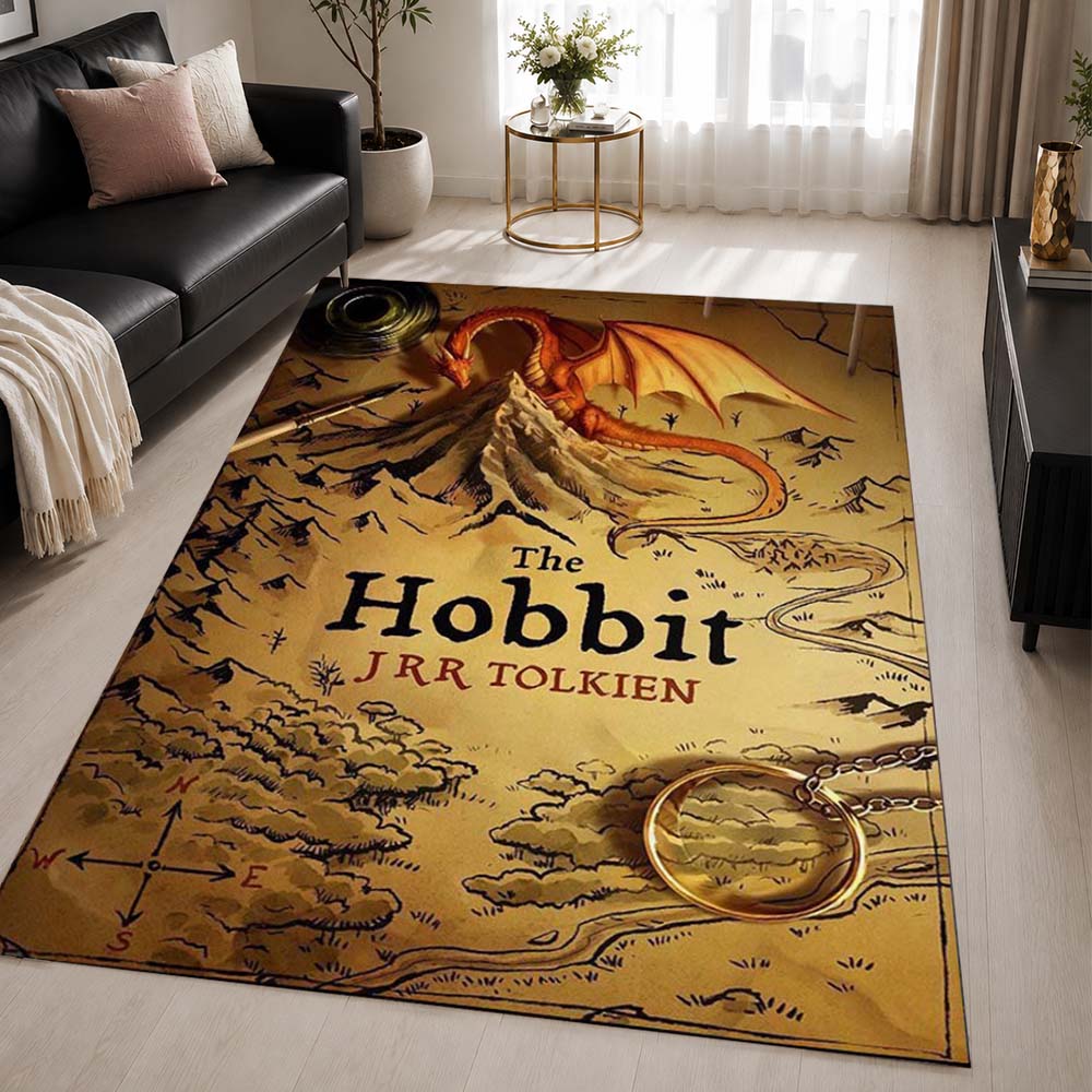 The Hobbit Jrr Tolkien 2 Area Rug - The Hobbit Floor Mat