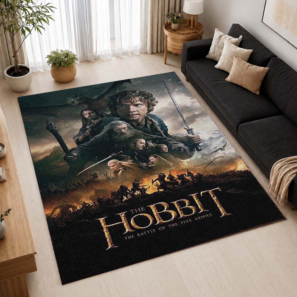 The Hobbit The Battle of the Five Armies Area Rug - The Hobbit Floor Mat 2