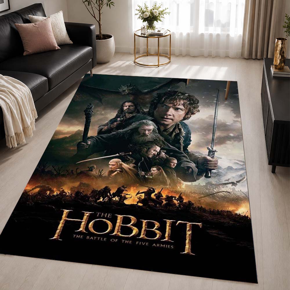 The Hobbit The Battle of the Five Armies Area Rug - The Hobbit Floor Mat