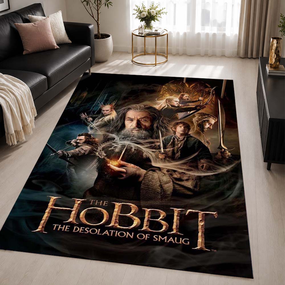 The Hobbit The Desolation Of Smaug Area Rug - The Hobbit Floor Mat