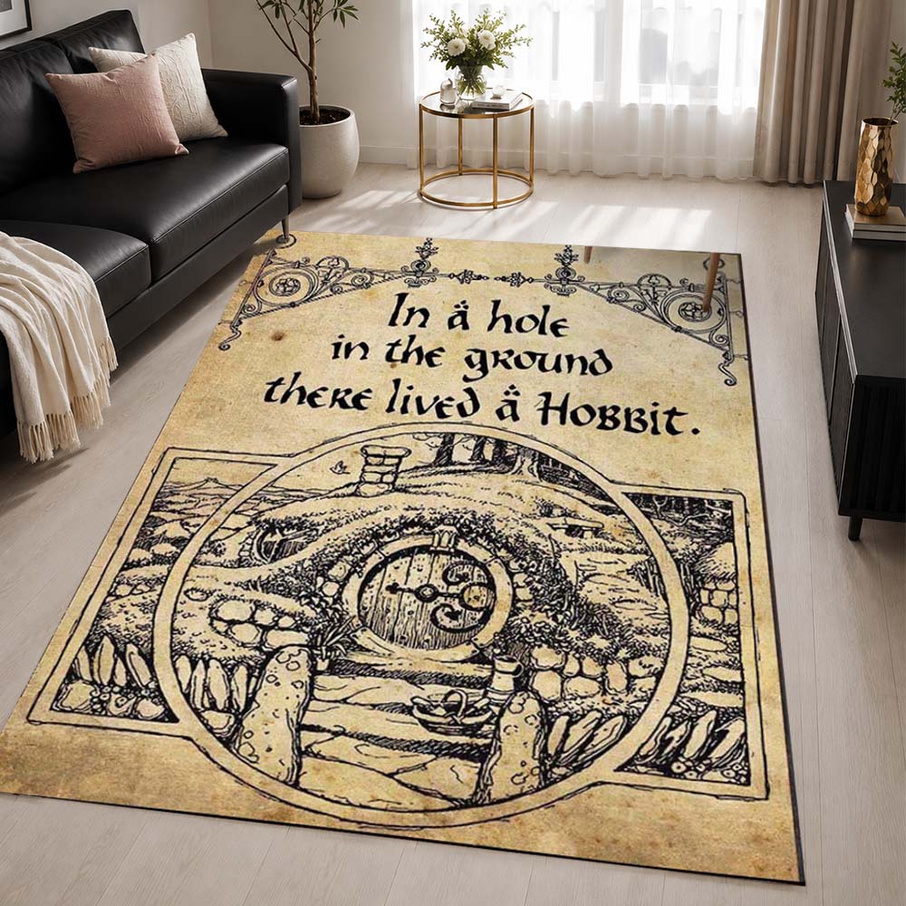 The Hobbit 1 Area Rug - The Hobbit Floor Mat