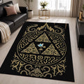 The Legend of Zelda Breath of the Wild Triforce Area Rug - The Legend of Zelda Floor Mat