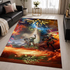 The Legend of Zelda LOZ01 Area Rug - The Legend of Zelda Floor Mat
