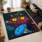 The Legend of Zelda Majoras Mask 4 Area Rug - The Legend of Zelda Floor Mat 2