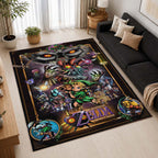 The Legend of Zelda Majoras Mask Moon Skull Kid 1 Area Rug - The Legend of Zelda Floor Mat 2