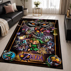 The Legend of Zelda Majoras Mask Moon Skull Kid 1 Area Rug - The Legend of Zelda Floor Mat