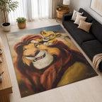 The Lion King Characters 05 Area Rug - The Lion King Floor Mat 2