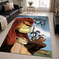 The Lion King Characters 08 Area Rug - The Lion King Floor Mat