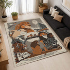 The Lion King Characters 09 Area Rug - The Lion King Floor Mat 2