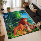 The Lion King Characters 1 Area Rug - The Lion King Floor Mat 2