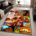 The Lion King Characters 20 Area Rug - The Lion King Floor Mat