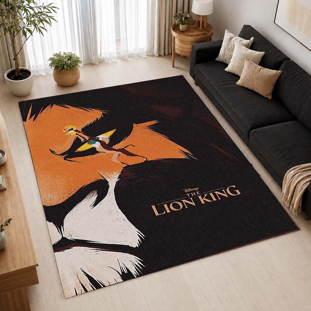 The Lion King Characters 21 Area Rug - The Lion King Floor Mat 2