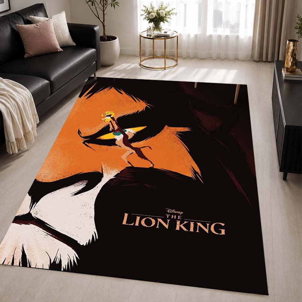 The Lion King Characters 21 Area Rug - The Lion King Floor Mat