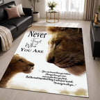 The Lion King Never Forget Who You Are Area Rug - The Lion King Floor Mat