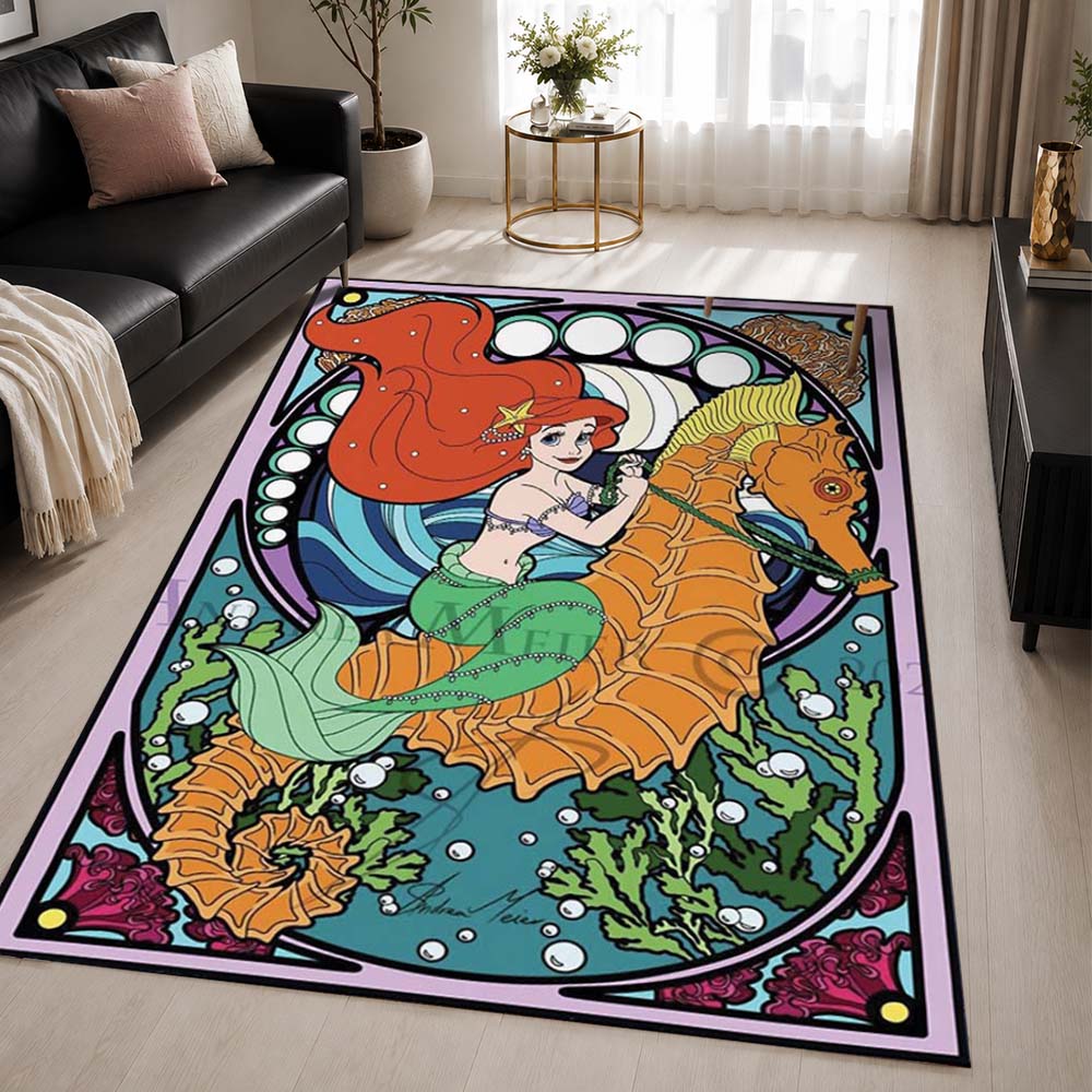 The Little Mermaid Ariel 01 Area Rug - The Little Mermaid Floor Mat