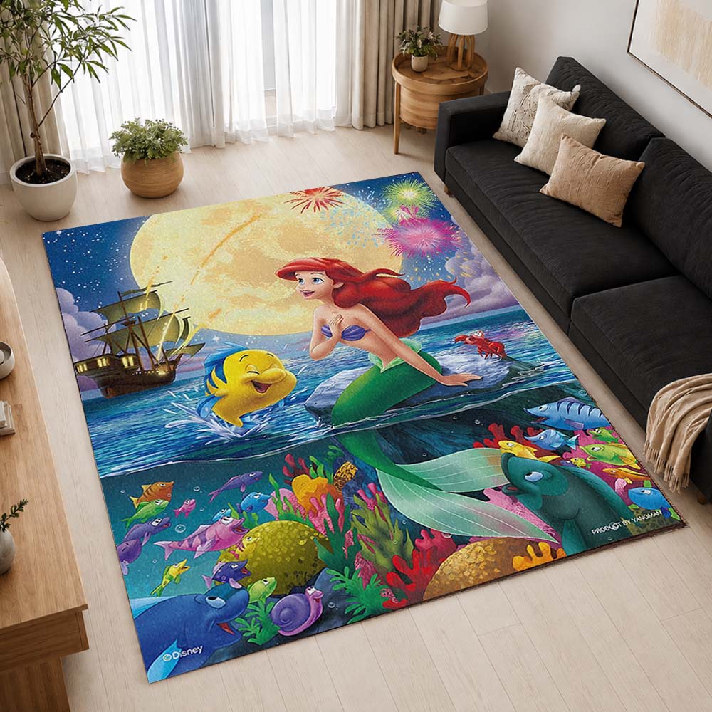 The Little Mermaid Ariel 03 Area Rug - The Little Mermaid Floor Mat 2