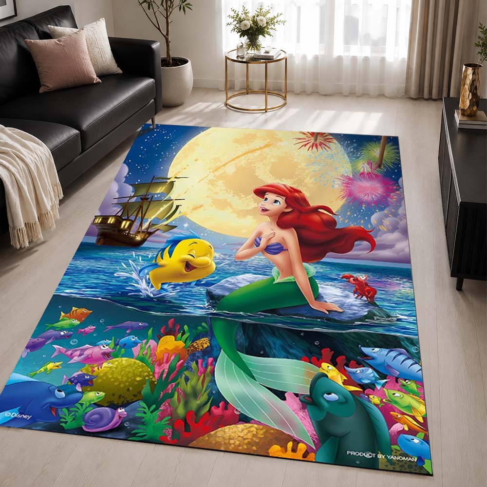 The Little Mermaid Ariel 03 Area Rug - The Little Mermaid Floor Mat