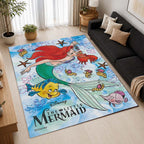 The Little Mermaid Ariel 04 Area Rug - The Little Mermaid Floor Mat 2