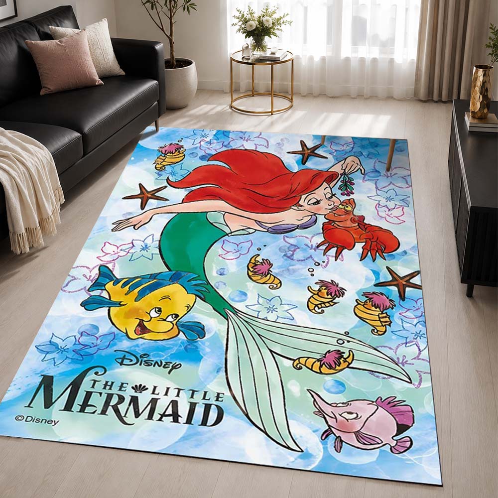 The Little Mermaid Ariel 04 Area Rug - The Little Mermaid Floor Mat