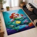 The Little Mermaid Ariel 06 Area Rug - The Little Mermaid Floor Mat 2