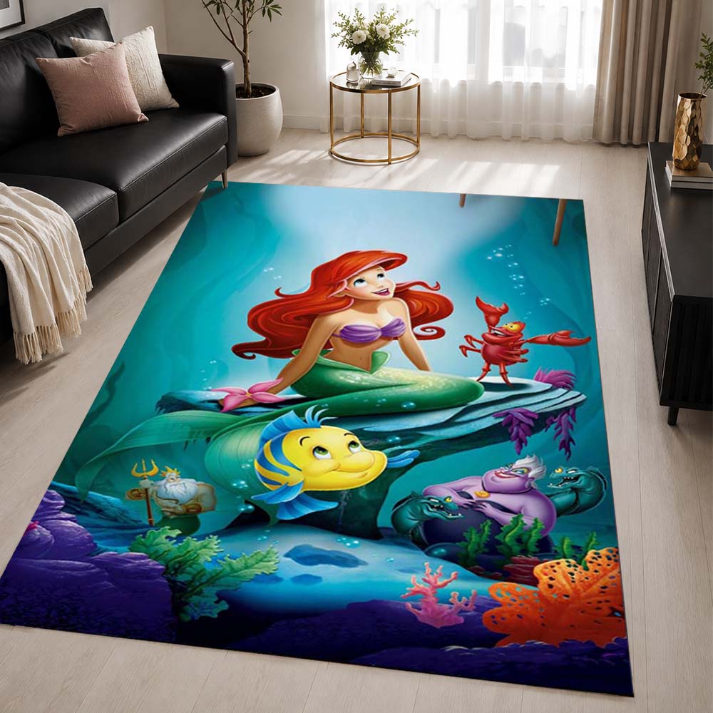 The Little Mermaid Ariel 06 Area Rug - The Little Mermaid Floor Mat