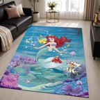 The Little Mermaid Ariel 10 Area Rug - The Little Mermaid Floor Mat