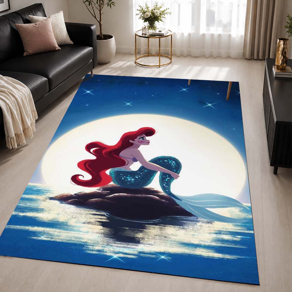 The Little Mermaid Ariel 11 Area Rug - The Little Mermaid Floor Mat