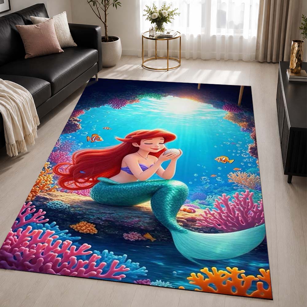The Little Mermaid Ariel 16 Area Rug - The Little Mermaid Floor Mat